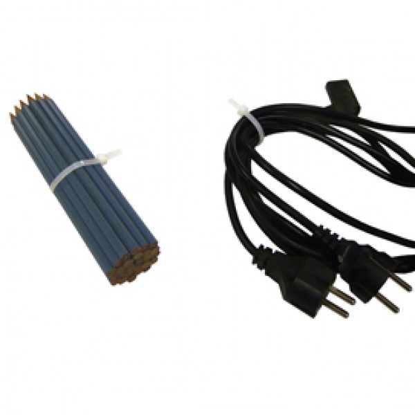 Fascette - 20 x 0,25 cm - nylon - bianco - Viva - conf. 100 pezzi Fascette - 20 x 0,25 cm - nylon - bianco - Viva - conf. 100 pezzi