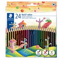 Pastelli colorati Noris Colour - Staedtler - astuccio 24 pezzi