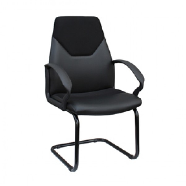 Seduta visitatore Guru GRV - con braccioli inclusi - nero - Unisit Seduta visitatore Guru GRV - con braccioli inclusi - nero - Unisit