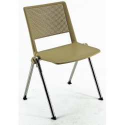 Seduta meeting Revolution RECP - senza braccioli - sabbia - Unisit