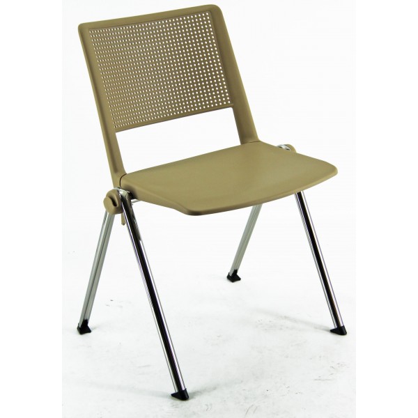 Seduta meeting Revolution RECP - senza braccioli - sabbia - Unisit