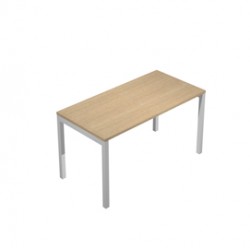 Scrivania singola Agorà - 140x80x72,5 cm - rovere - Artexport