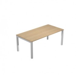 Scrivania singola Agorà - 180x80x72,5 cm - rovere - Artexport