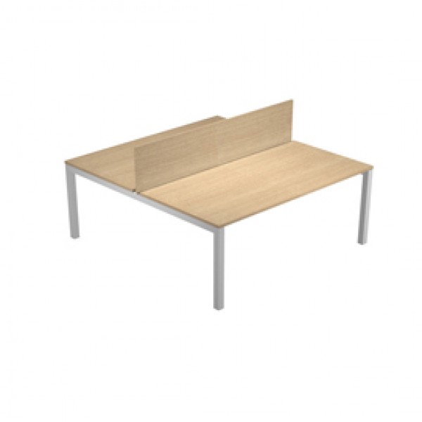 Pannello divisorio Agorà - per scrivania multiple - 180x32 cm - rovere - Artexport Pannello divisorio Agorà - per scrivania multiple - 180x32 cm - rovere - Artexport