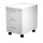 Cassettiera Agorà Basic - 3 cassetti - con ruote - 39,4 x 60 x 60 cm - bianco - Artexport