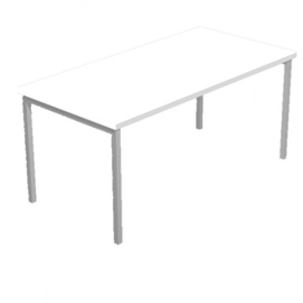 Scrivania Easy Plus - lineare - 120 x 80 x 72,5 cm - bianco - Artexport Scrivania Easy Plus - lineare - 120 x 80 x 72,5 cm - bianco - Artexport