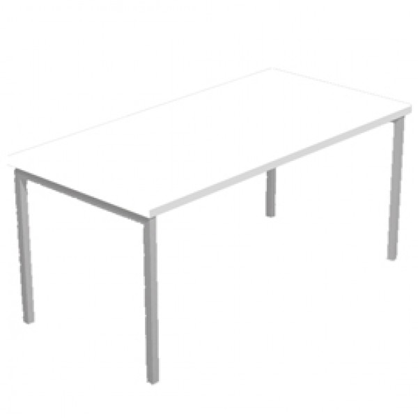 Scrivania Easy Plus - lineare - 160 x 80 x 72,5 cm - bianco - Artexport Scrivania Easy Plus - lineare - 160 x 80 x 72,5 cm - bianco - Artexport