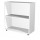 Libreria modulare bassa - a giorno - 76x32x81,5 cm - bianco - Artexport