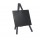 Mini Lavagna con cavalletto nero - 24,4x15 cm - nero - Securit