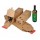 Scatola CP 181 - modulo base per 1 bottiglia - 7,4 x 7,4 x 30,5 cm - cartone - avana - ColomPac