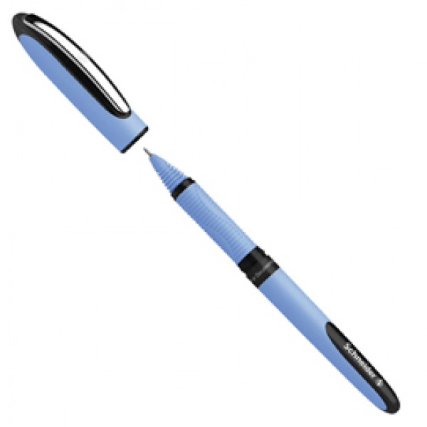 Roller One Hybrid N con cappuccio - tratto 0,5mm - nero - Schneider Roller One Hybrid N con cappuccio - tratto 0,5mm - nero - Schneider