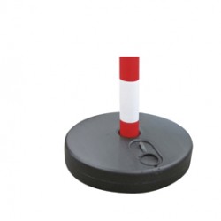 Base tonda per colonnina di sicurezza - diametro 30 cm