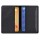 Portadocumenti RFID Hidentity® Doppio per bancomat/carta di credito - PVC - 9,5x6 cm - nero - Exacompta