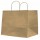 Shopper - maniglie cordino - 32 x 20 x 33 cm - carta biokraft - avana - Mainetti Bags - conf. 25 pezzi