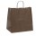 Shopper Large - maniglie cordino - 32 x 20 x 33 cm - carta kraft - avana - Mainetti Bags - conf. 25 pezzi