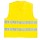 Gilet alta visibilità GILP2 - poliestere - taglia XXL - giallo fluo - Deltaplus