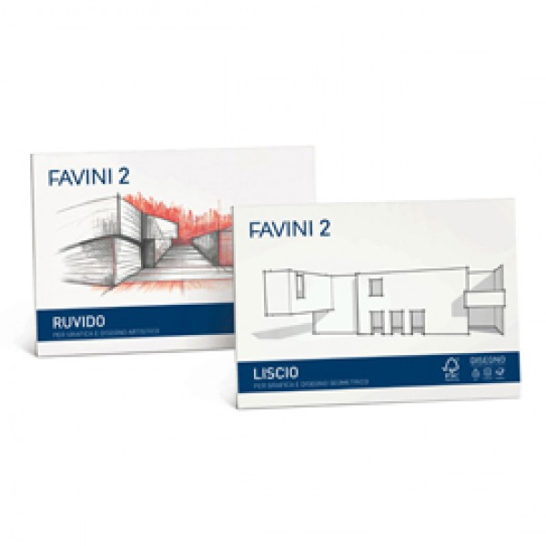 Album Favini 2 - 24x33cm - 110gr - 20 fogli - liscio - Favini Album Favini 2 - 24x33cm - 110gr - 20 fogli - liscio - Favini