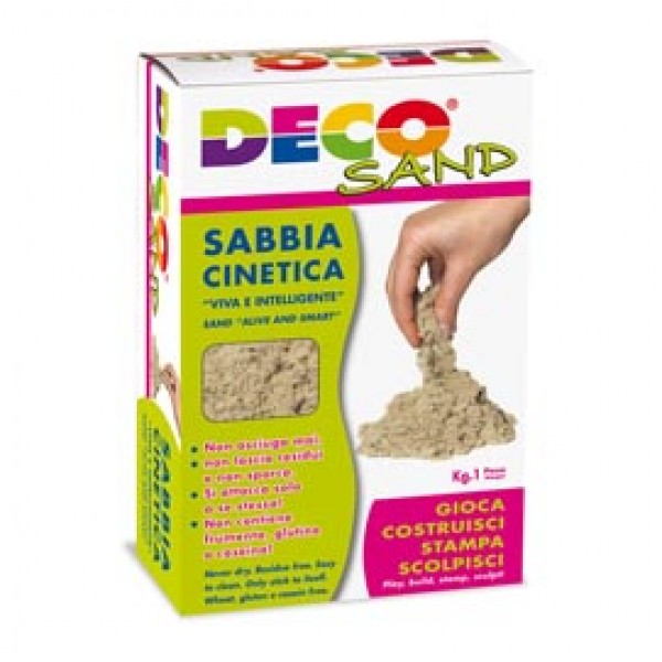 Sabbia cinetica Deco Sand - 1 kg - Deco