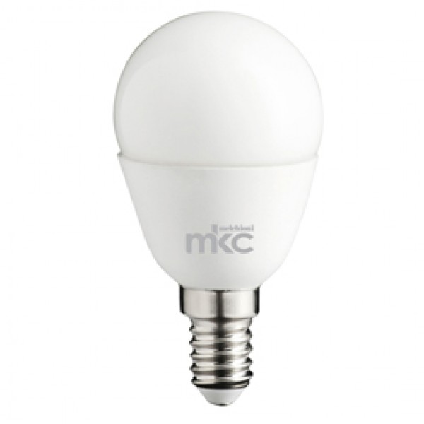 Lampada - Led - minisfera - 5,5W - E14 - 4000K - luce bianca naturale - MKC Lampada - Led - minisfera - 5,5W - E14 - 4000K - luce bianca naturale - MKC