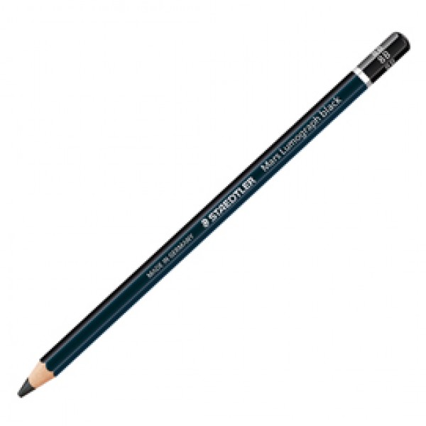 Matita di grafite tipo carboncino Mars Lumograph Black - gradazione 8B - Staedtleri