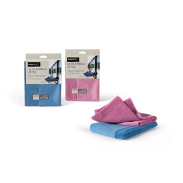 Panno Ultrafibra Vetri - microfibra - 40x40 cm - Perfetto Panno Ultrafibra Vetri - microfibra - 40x40 cm - Perfetto
