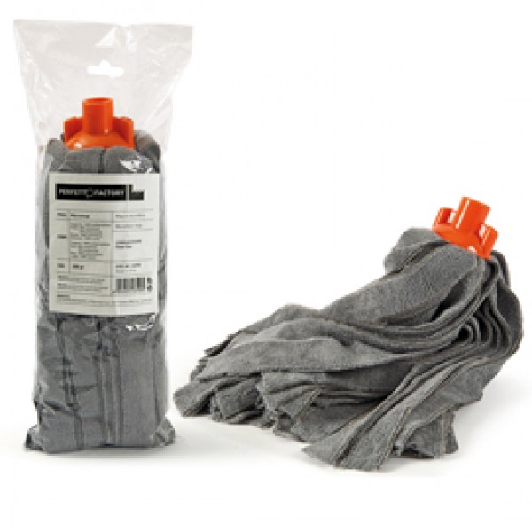 Mop Falcon in microfibra - 200 gr - grigio - Perfetto Mop Falcon in microfibra - 200 gr - grigio - Perfetto