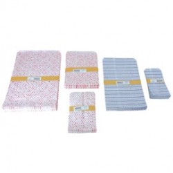 Buste in carta - stampa generica - 20x26 cm - colori assortiti - Favorit - conf. 100 pezzi