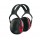 Cuffia protettiva Peltor™ X3A - SNR 33 dB - nero/rosso - 3M