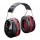 Cuffia protettiva Peltor Optime III - SNR 35 dB - nero/rosso - 3M