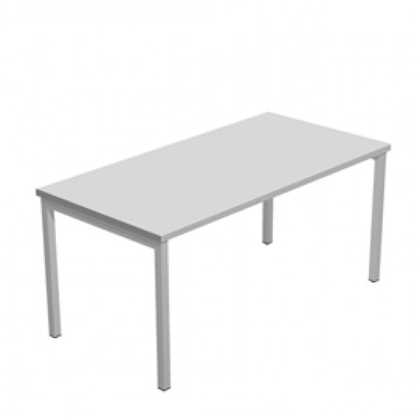 Scrivania singola Agorà - 180x80x72,5 cm - bianco - Artexport