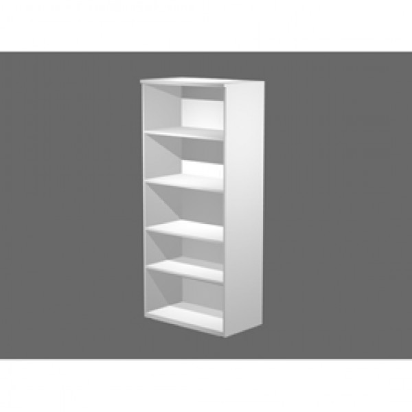 Mobile contenitore - alto - a giorno - 80x45x181,8 cm - bianco - Artexport Mobile contenitore - alto - a giorno - 80x45x181,8 cm - bianco - Artexport