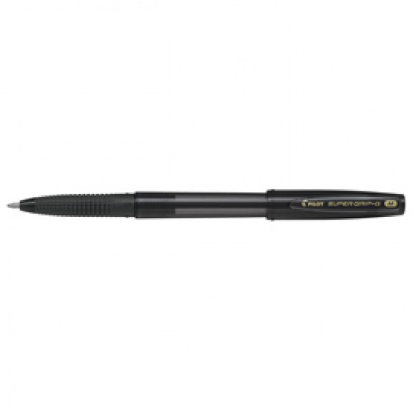 Penna a sfera Supergrip G con cappuccio - punta 1,0mm - nero - Pilot Penna a sfera Supergrip G con cappuccio - punta 1,0mm - nero - Pilot