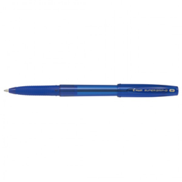 Penna a sfera Supergrip G con cappuccio - punta 1,0mm - blu - Pilot Penna a sfera Supergrip G con cappuccio - punta 1,0mm - blu - Pilot
