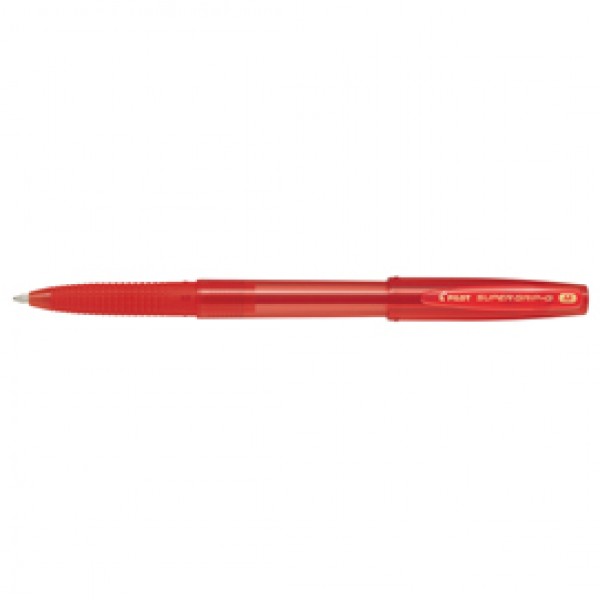 Penna a sfera Supergrip G con cappuccio - punta 1,0mm - rosso - Pilot Penna a sfera Supergrip G con cappuccio - punta 1,0mm - rosso - Pilot