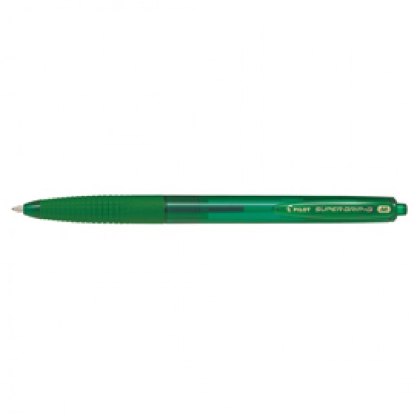Penna a scatto Supergrip G - punta 1,0mm - verde - Pilot Penna a scatto Supergrip G - punta 1,0mm - verde - Pilot