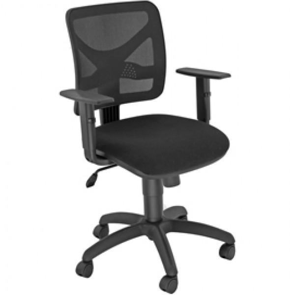 Seduta operativa Pentagon Y10 PNBE - con braccioli regolabili - nero/nero - Unisit Seduta operativa Pentagon Y10 PNBE - con braccioli regolabili - nero/nero - Unisit