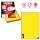 Etichetta adesiva C503 - permanente - 210x297 mm - 1 etichetta per foglio - giallo fluo - Markin - scatola 100 fogli A4