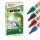 Marcatore permanente 21 Ecoline - punta conica 1,50 - 3,00 mm - colori assortiti - Edding - conf. 4 pezzi