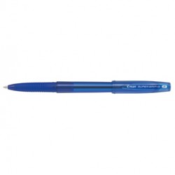Penna a sfera Supergrip G con cappuccio - punta 0,7mm - blu  - Pilot