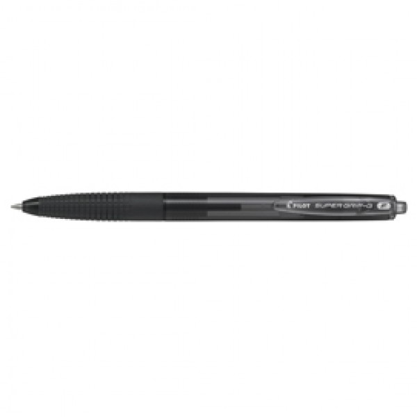 Penna a scatto Supergrip G - punta 0,7mm - nero - Pilot Penna a scatto Supergrip G - punta 0,7mm - nero - Pilot