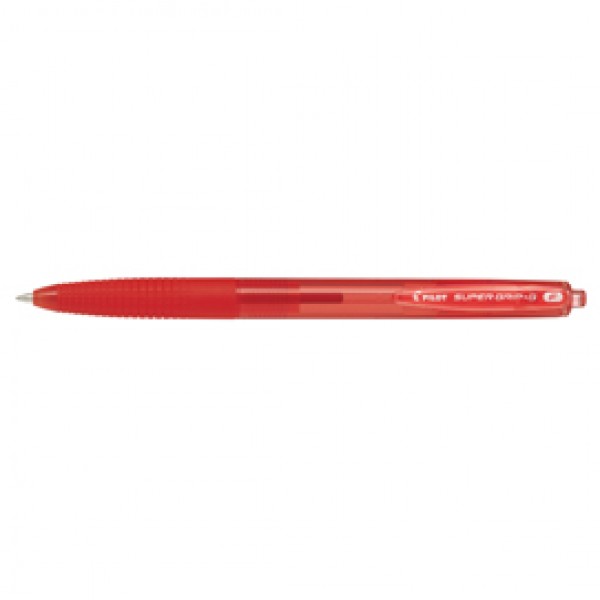 Penna a scatto Supergrip G - punta 0,7mm - rosso - Pilot Penna a scatto Supergrip G - punta 0,7mm - rosso - Pilot