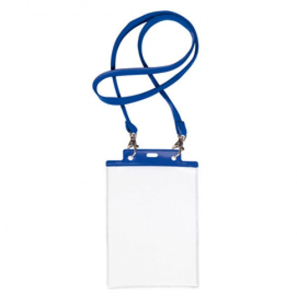 Portanome Pass 7 St M - cordoncino blu - 15 x 21 cm (A5) - blu - Sei Rota - conf. 10 pezzi Portanome Pass 7 St M - cordoncino blu - 15 x 21 cm (A5) - blu - Sei Rota - conf. 10 pezzi
