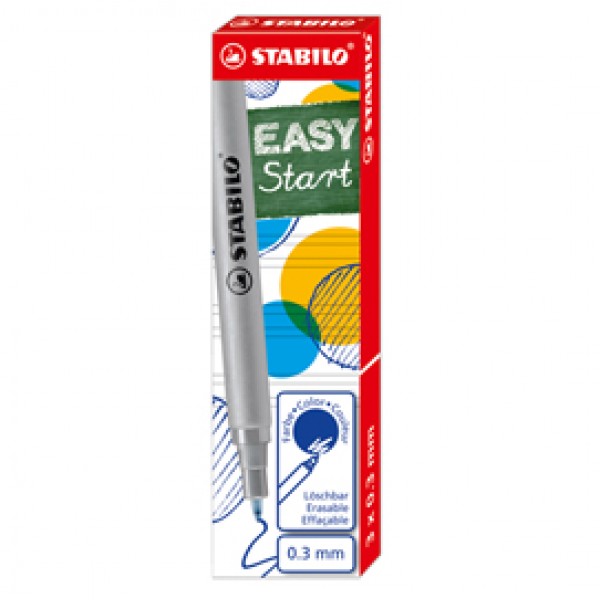 Refill per penna sferografica ergonomica Easyoriginal - punta fine - blu - Stabilo - scatola 3 pezzi Refill per penna sferografica ergonomica Easyoriginal - punta fine - blu - Stabilo - scatola 3 pezzi