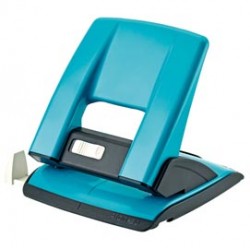 Perforatore - passo 8 cm - massimo 30 fogli - 2 fori - turchese - Kartia