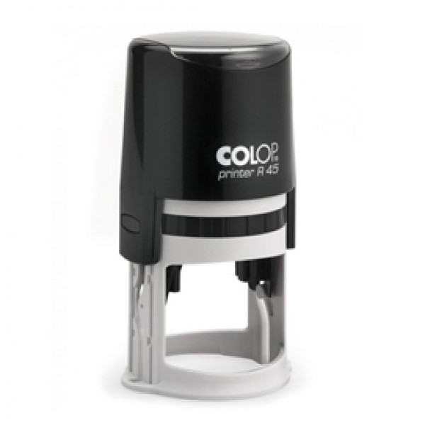 Timbro Printer R45 - diametro 45 mm - 5 righe - personalizzabile - autoinchiostrante - Colop Timbro Printer R45 - diametro 45 mm - 5 righe - personalizzabile - autoinchiostrante - Colop
