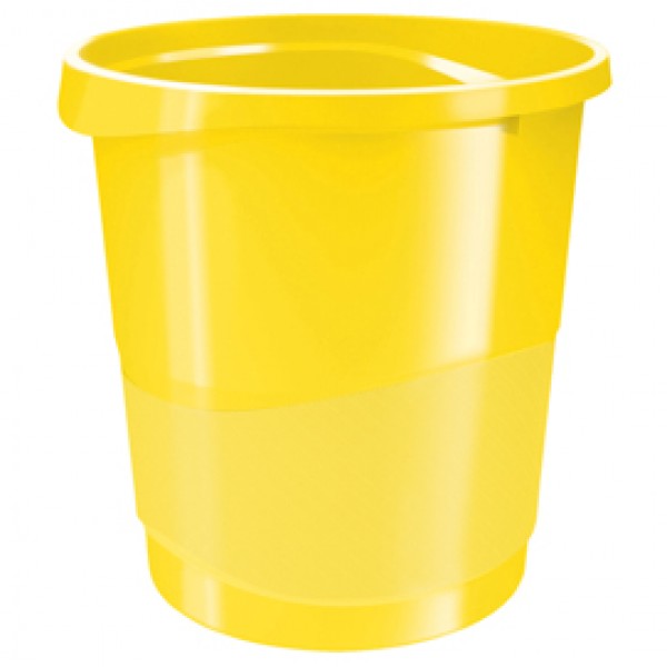 Cestino gettacarte Europost VIVIDA - 25,8 x28,5 cm - altezza 32,2 cm - 14 lt - giallo - Esselte Cestino gettacarte Europost VIVIDA - 25,8 x28,5 cm - altezza 32,2 cm - 14 lt - giallo - Esselte