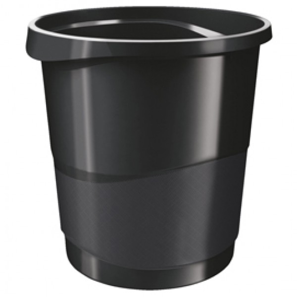 Cestino gettacarte Europost VIVIDA - 25,8 x28,5 cm - altezza 32,2 cm -14 lt - nero - Esselte Cestino gettacarte Europost VIVIDA - 25,8 x28,5 cm - altezza 32,2 cm -14 lt - nero - Esselte