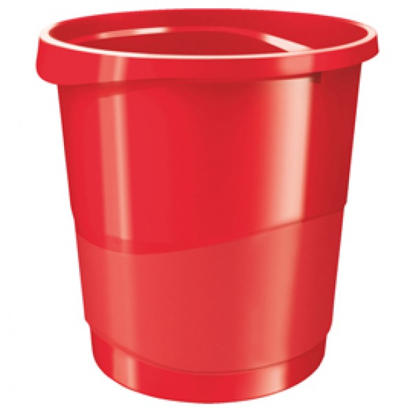 Cestino gettacarte Europost VIVIDA - 25,8 x28,5 cm - altezza 32,2 cm - 14 lt - rosso - Esselte Cestino gettacarte Europost VIVIDA - 25,8 x28,5 cm - altezza 32,2 cm - 14 lt - rosso - Esselte