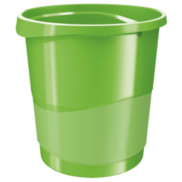Cestino gettacarte Europost VIVIDA - 25,8 x28,5 cm - altezza 32,2 cm - 14 lt - verde - Esselte Cestino gettacarte Europost VIVIDA - 25,8 x28,5 cm - altezza 32,2 cm - 14 lt - verde - Esselte