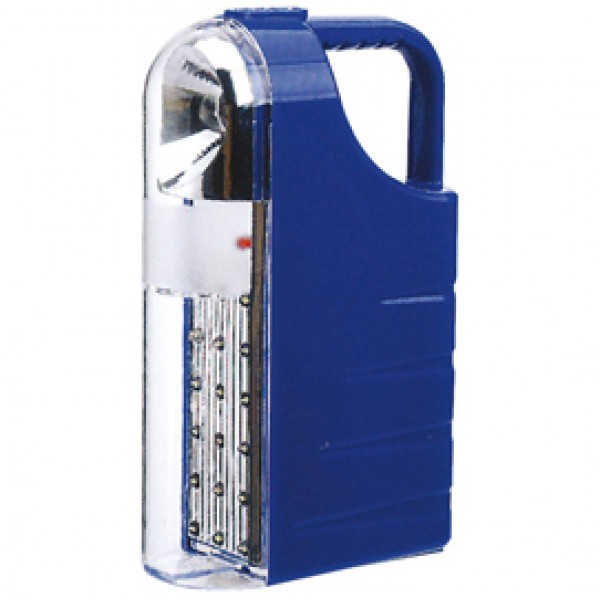 Lampada ad intervento automatico - 18 LED - portatile - ricaricabile - MKC Lampada ad intervento automatico - 18 LED - portatile - ricaricabile - MKC